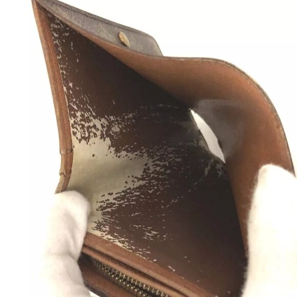 223136BL (L1) Louis Vuitton Wallet Porte Monnaie Billets Tresor Brown Monogram - Picture 8 of 10